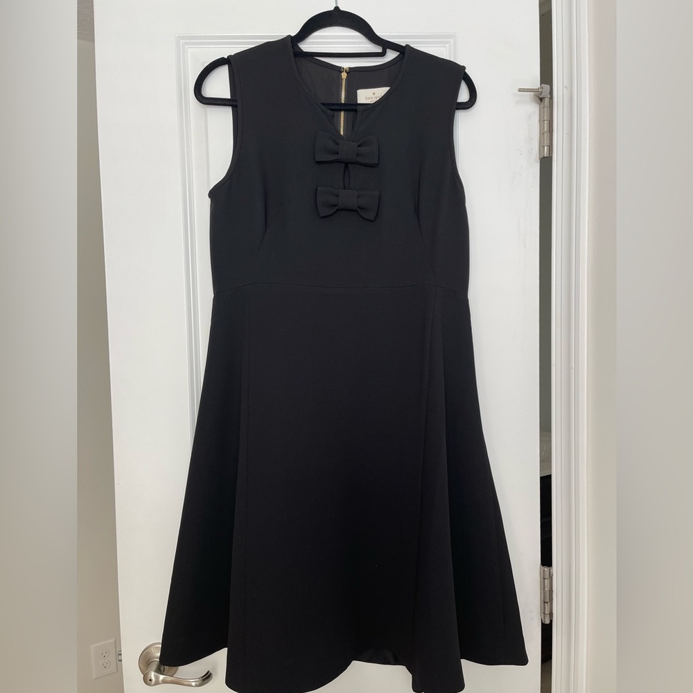 Kate Spade Kite Bow Crepe Dress